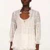 Aesthetic Eyelet Top