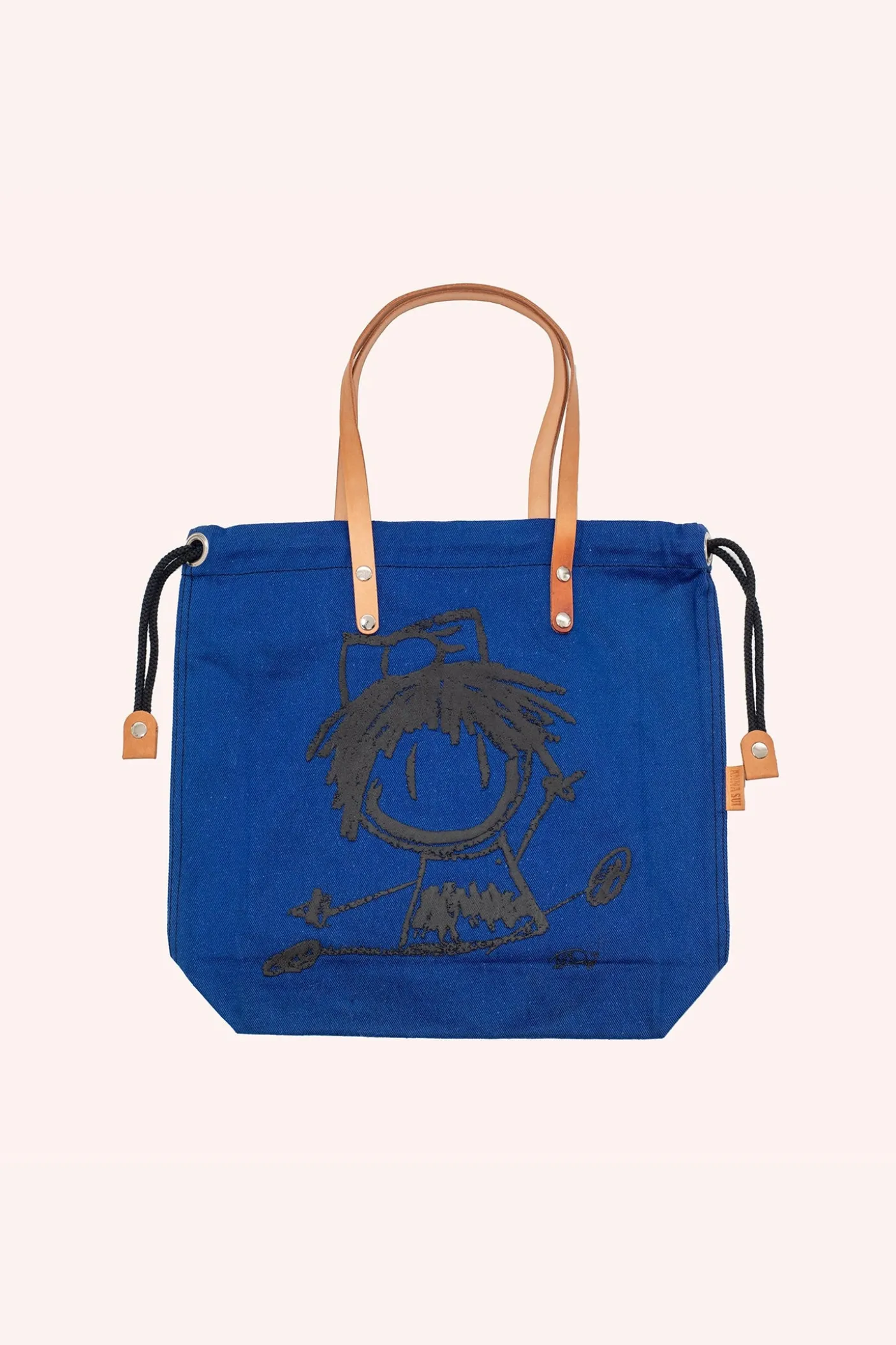 Ali Rapp for Anna Sui Medium Tote Bag with Leather Handle