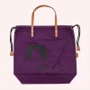 Ali Rapp for Anna Sui "Ooh Boy!!!" Large Tote Bag with Leather Handle