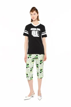 Anna Sui Logo T-Shirt Black