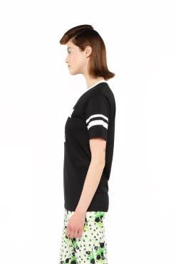 Anna Sui Logo T-Shirt Black