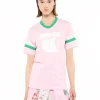 Anna Sui Logo T-Shirt Pink
