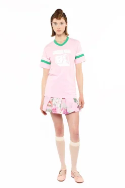 Anna Sui Logo T-Shirt Pink
