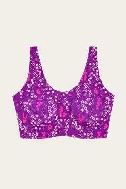 Anna Sui x Knix Ditsy Blooms Luxe Pullover Bra