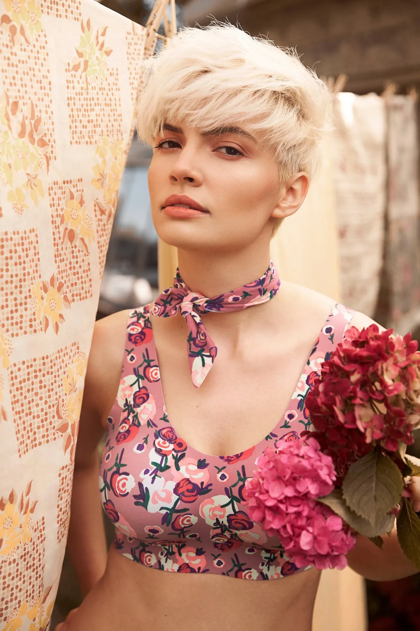 Anna Sui x Knix Rose Bouquet Luxe Lift Pullover Bra