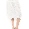 Applique Lace Combo Skirt