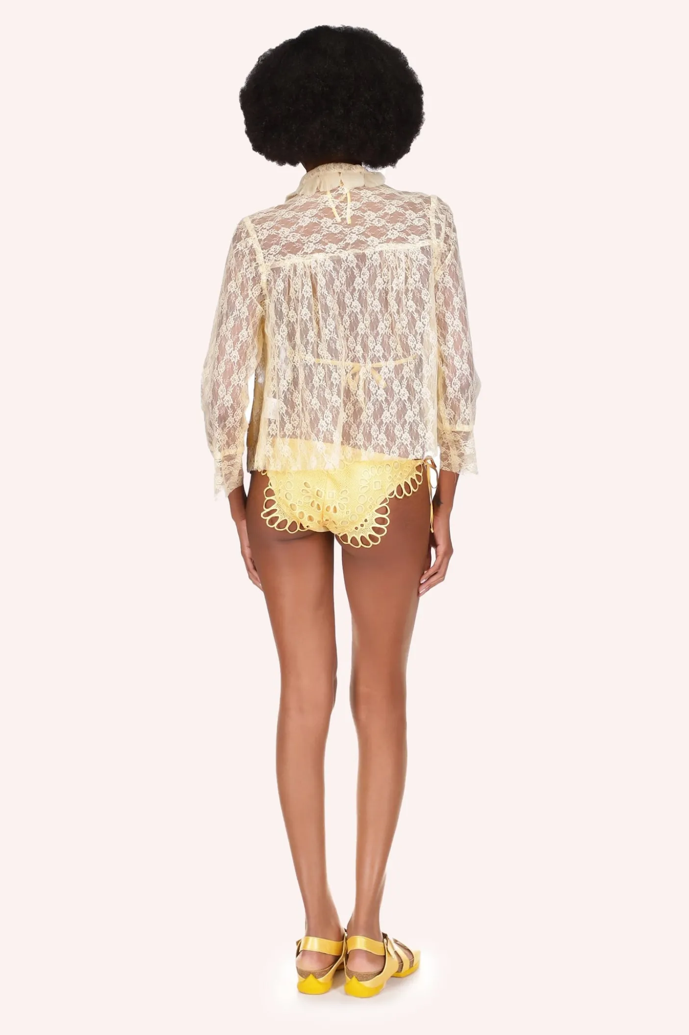 Arcadia Blossom Lace Cape