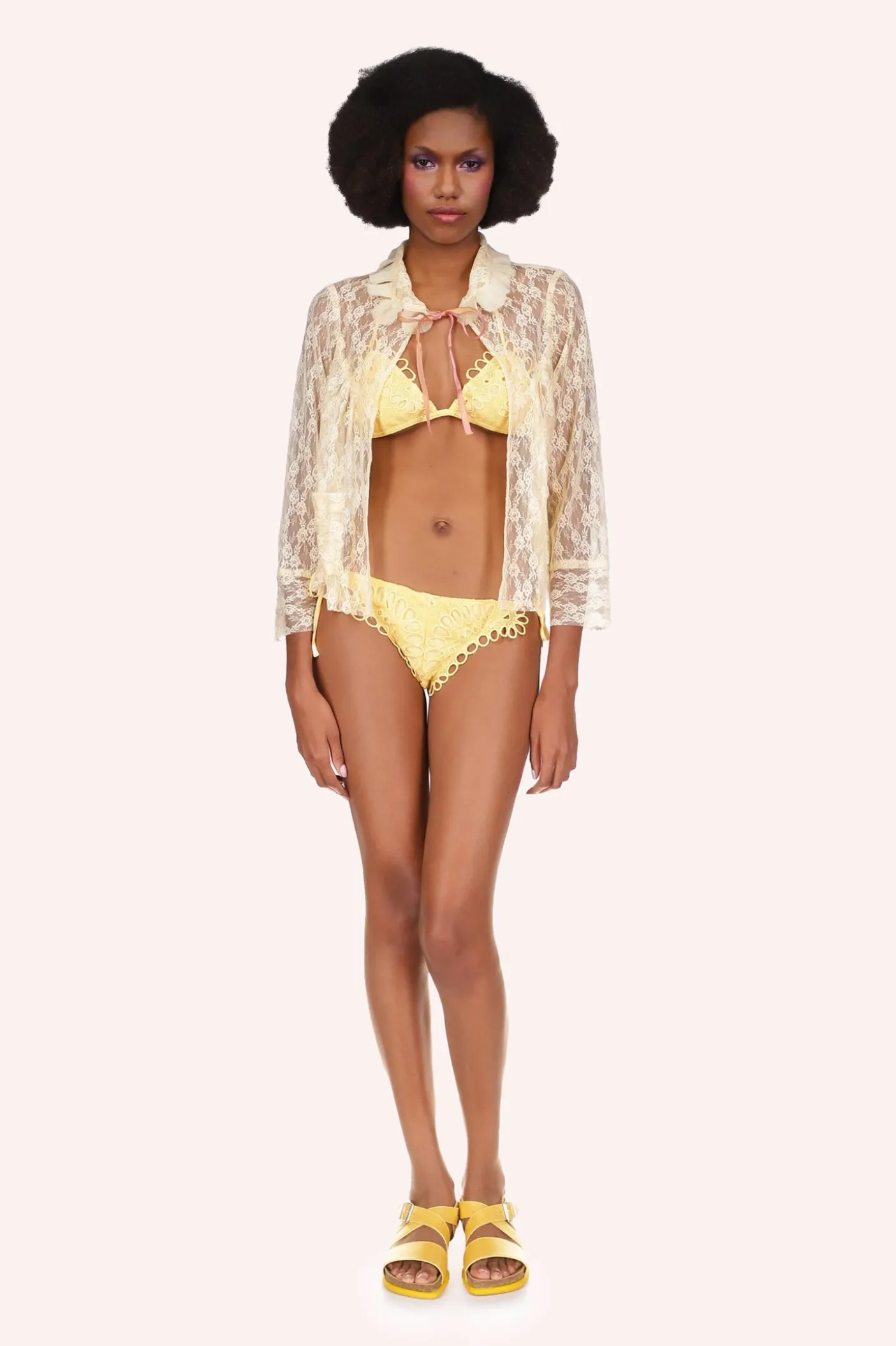 Arcadia Blossom Lace Cape