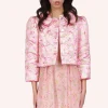 Arcadia Blossom Quilted Satin Bed Jacket