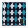 Argyle Rose Washcloth