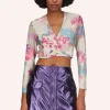 Atlantis Garden Wrap Top