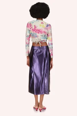 Atlantis Garden Wrap Top