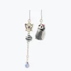 Baby Penguin Butterfly Earrings