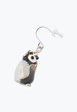 Baby Penguin Butterfly Earrings