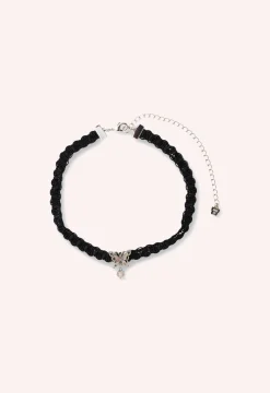 Beaded Butterfly Choker