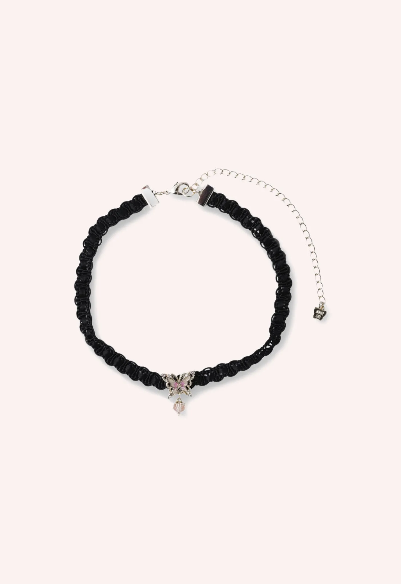 Beaded Butterfly Choker