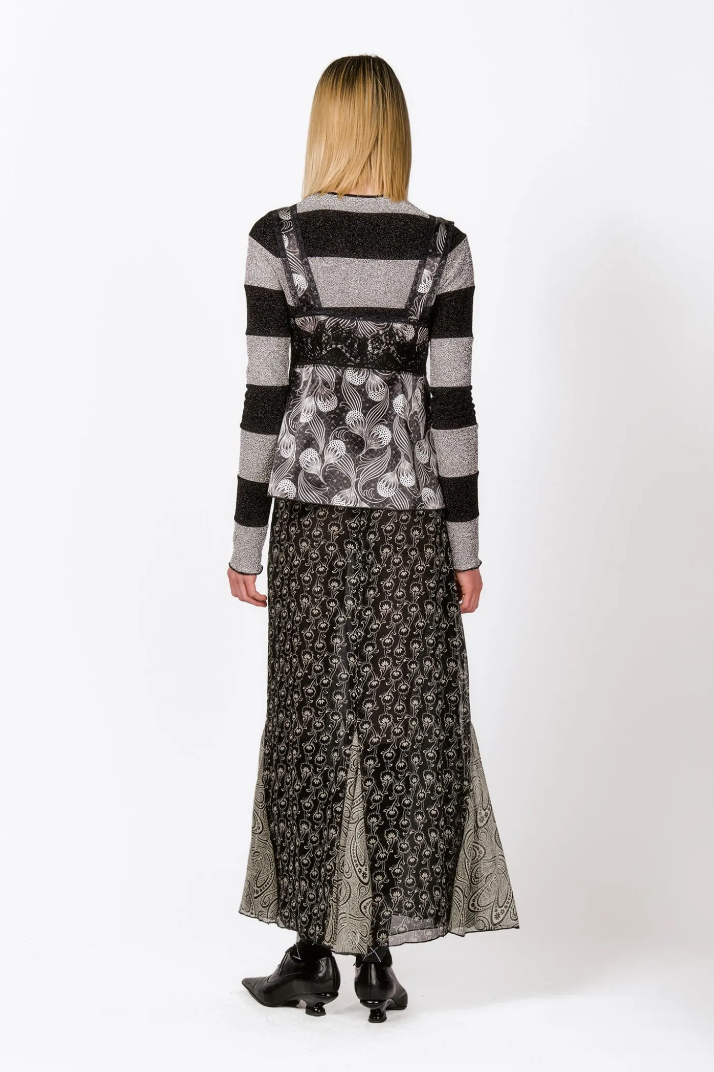 Beardsley Combo Maxi Skirt