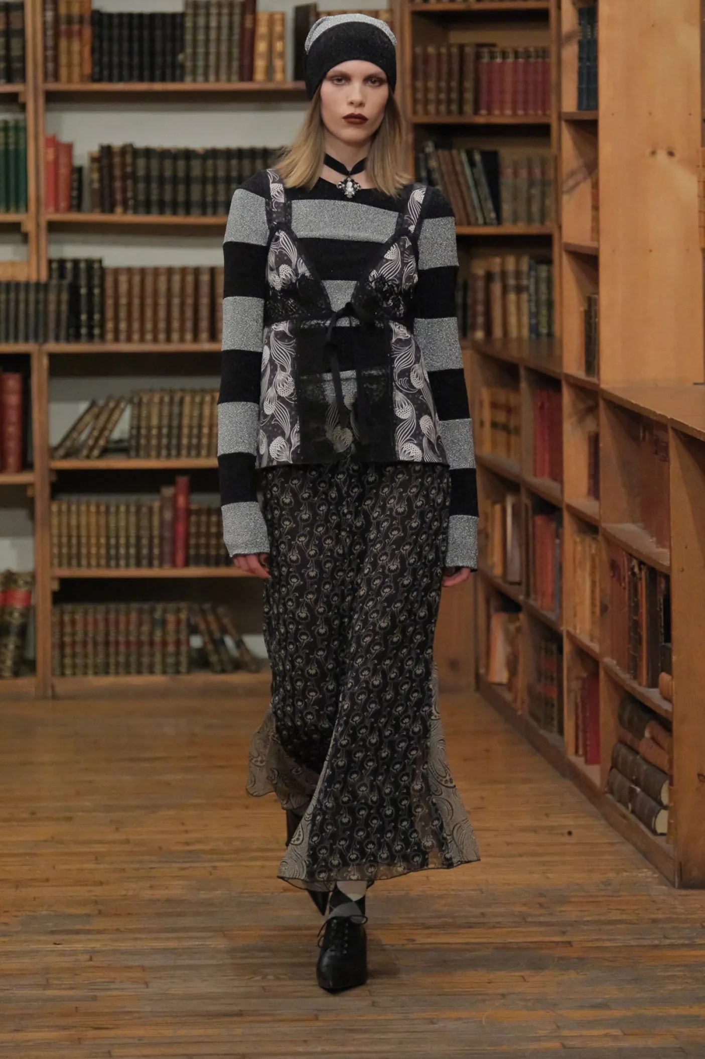 Beardsley Combo Maxi Skirt