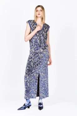 Bluebell Velour Vest