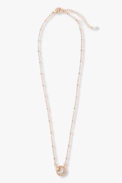 Butterfly and Moon Necklace Set