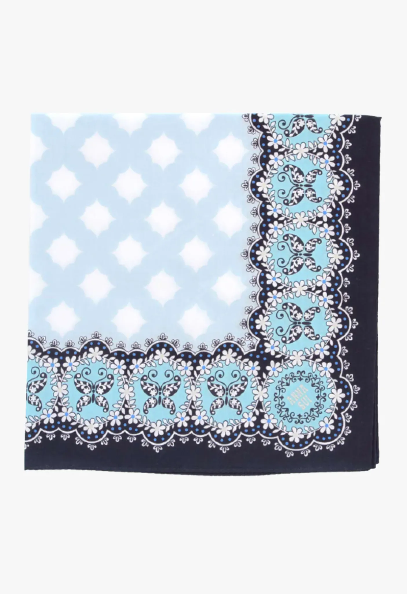 Butterfly Boarder Handkerchief