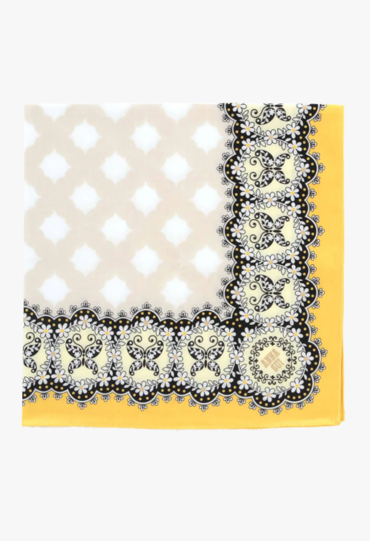 Butterfly Boarder Handkerchief
