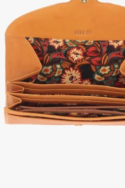 Butterfly Embossed Keyhole Wallet