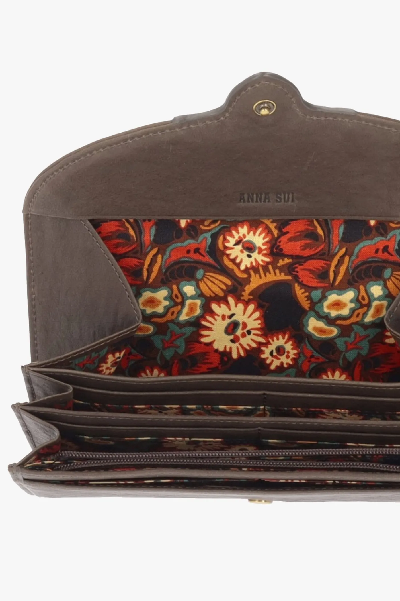 Butterfly Embossed Keyhole Wallet