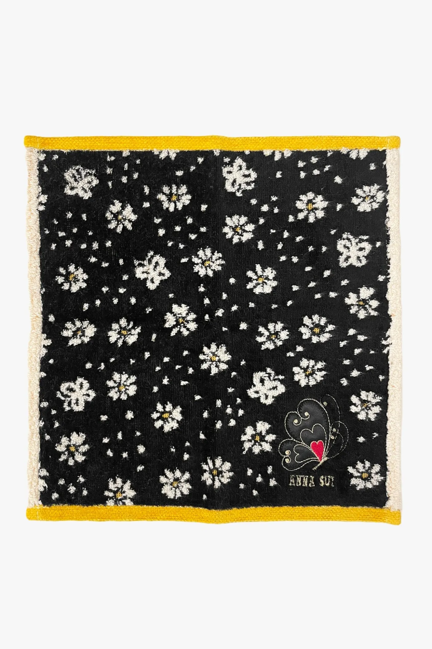 Butterfly Flowers Washcloth