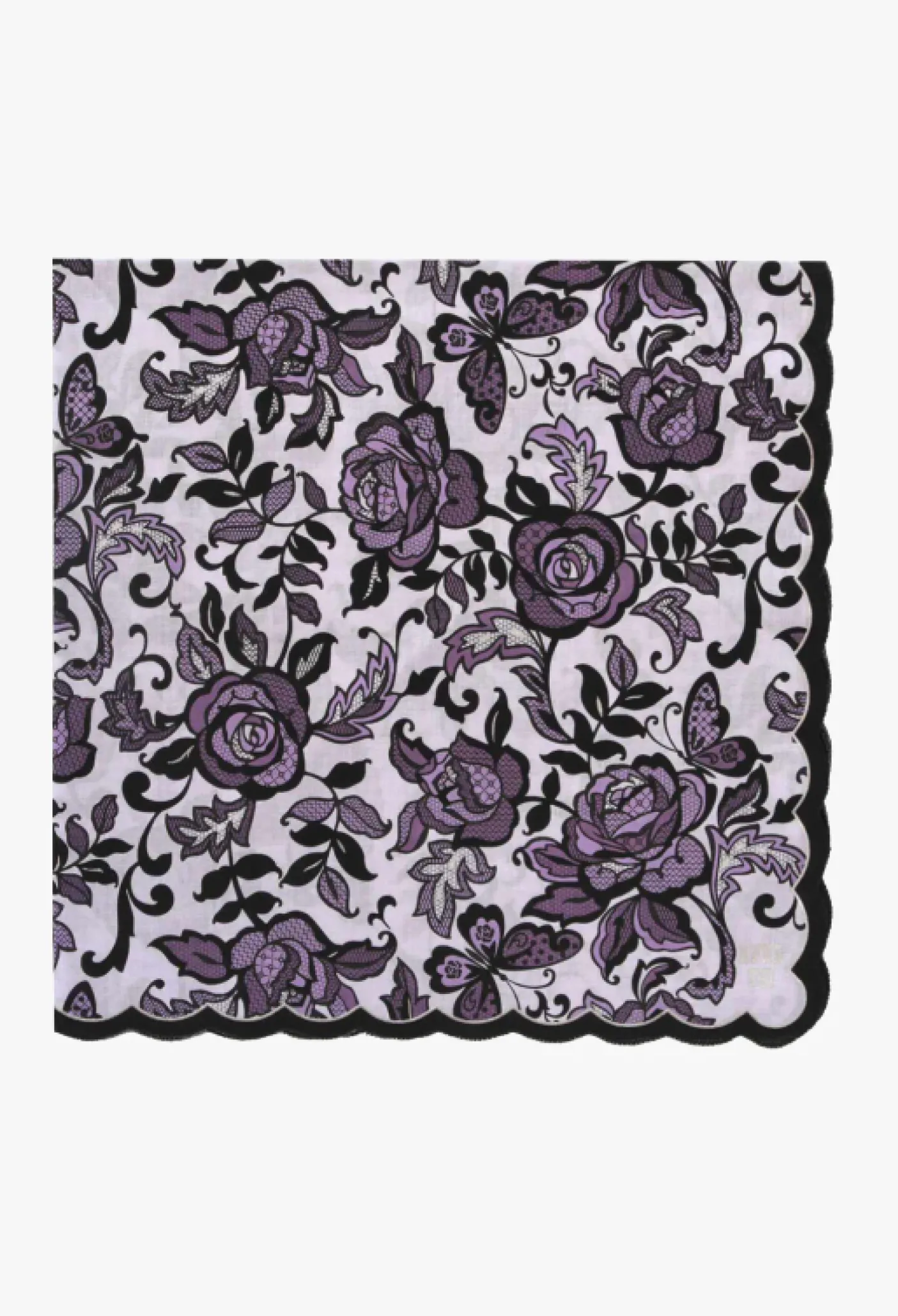 Butterfly Garden Handkerchief