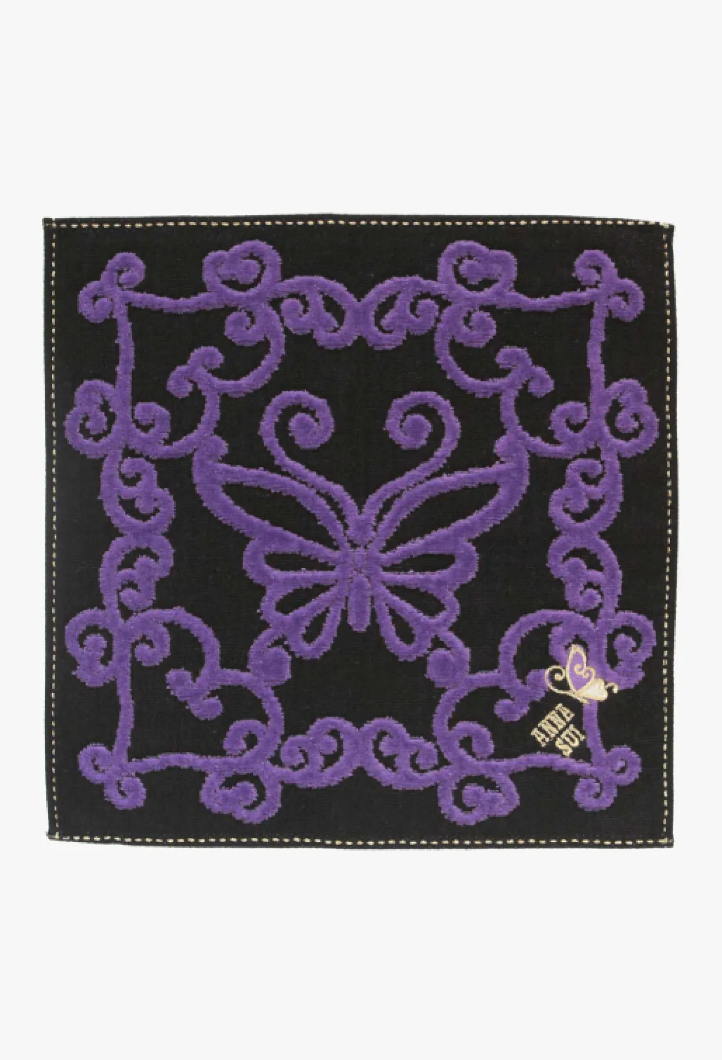 Butterfly Heart Washcloth