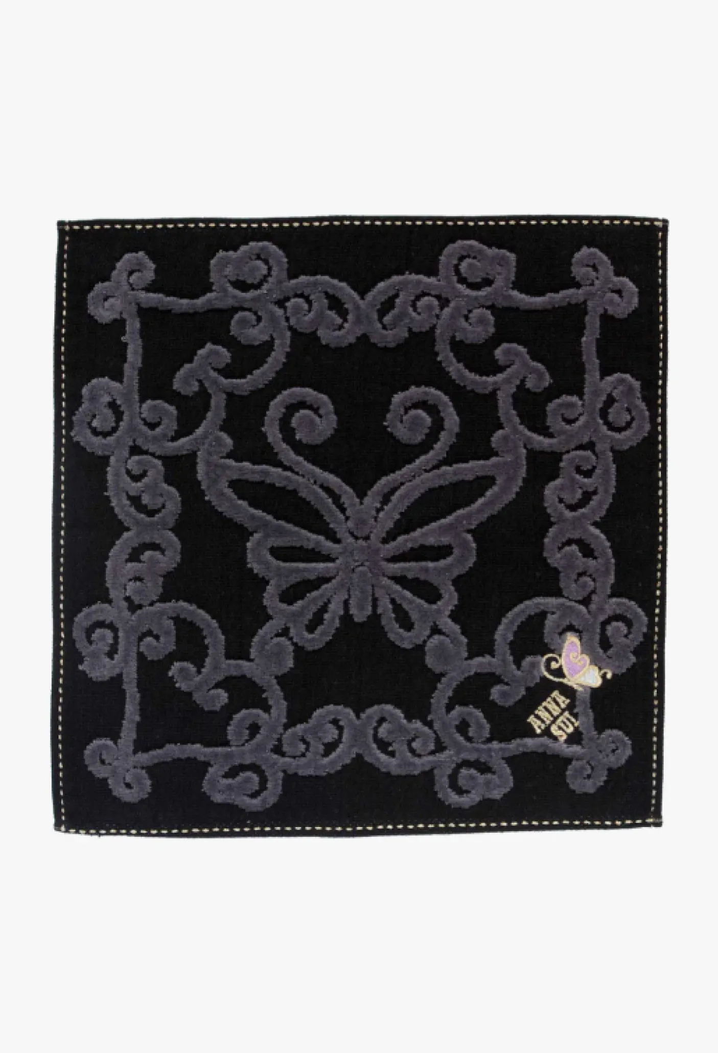 Butterfly Heart Washcloth