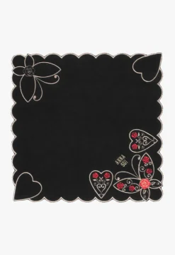 Butterfly Hearts Washcloth