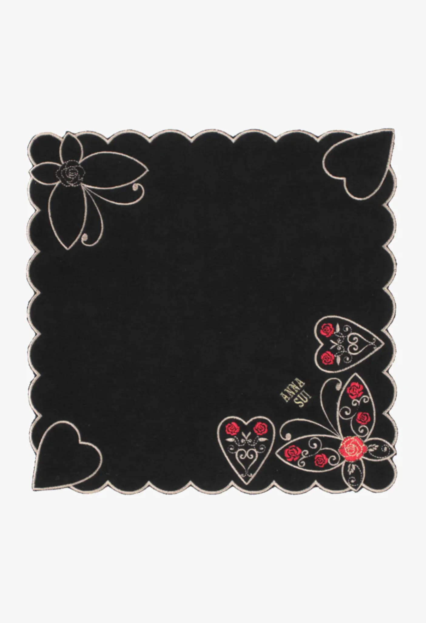 Butterfly Hearts Washcloth