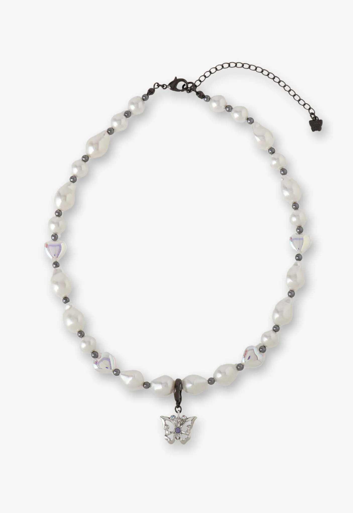 Butterfly Pearl Choker