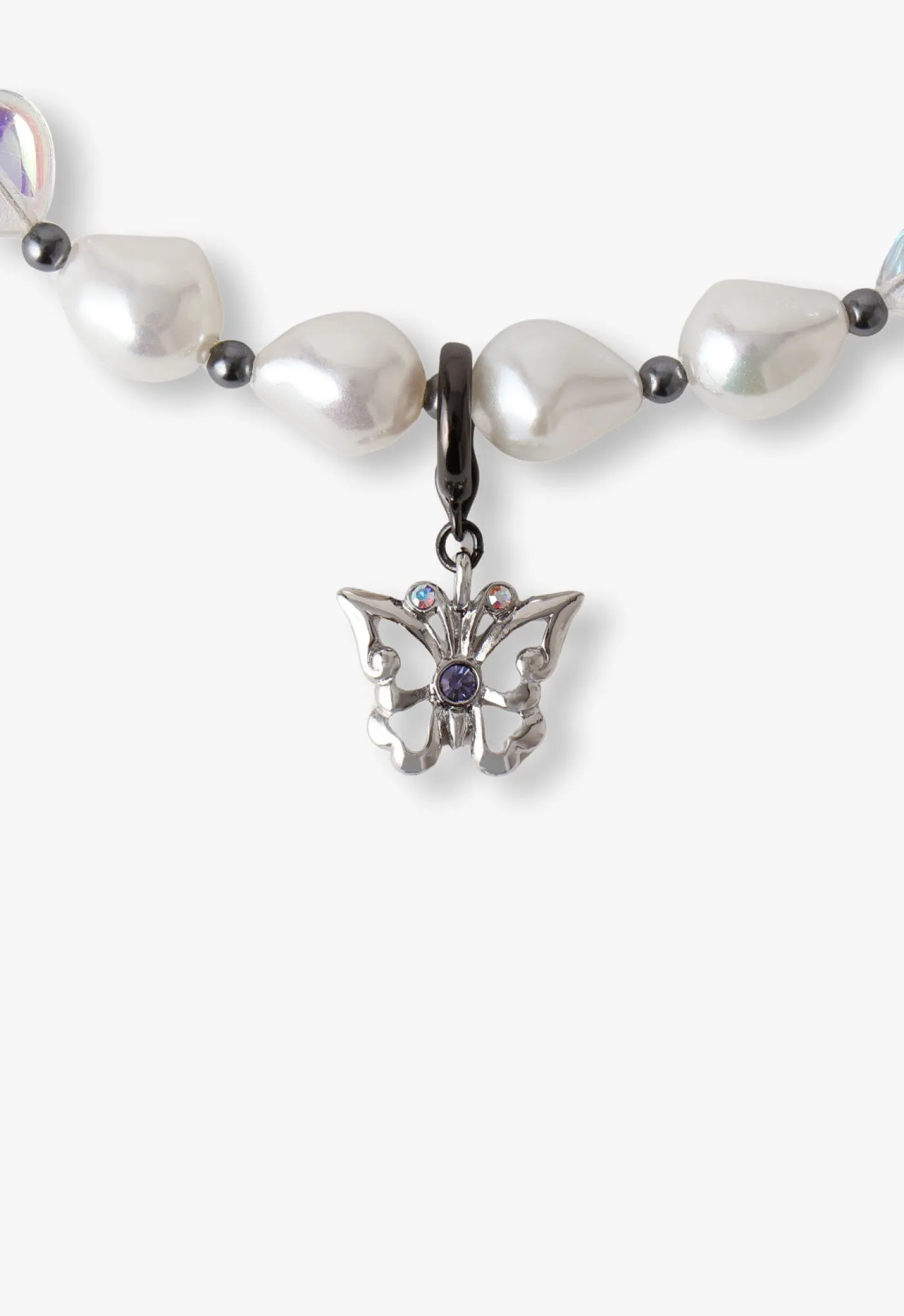 Butterfly Pearl Choker