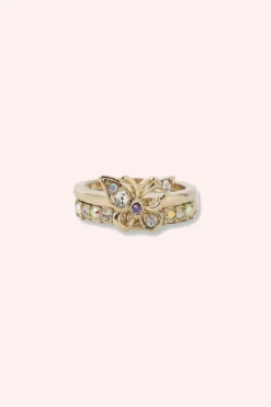 Butterfly Ring Stack Set