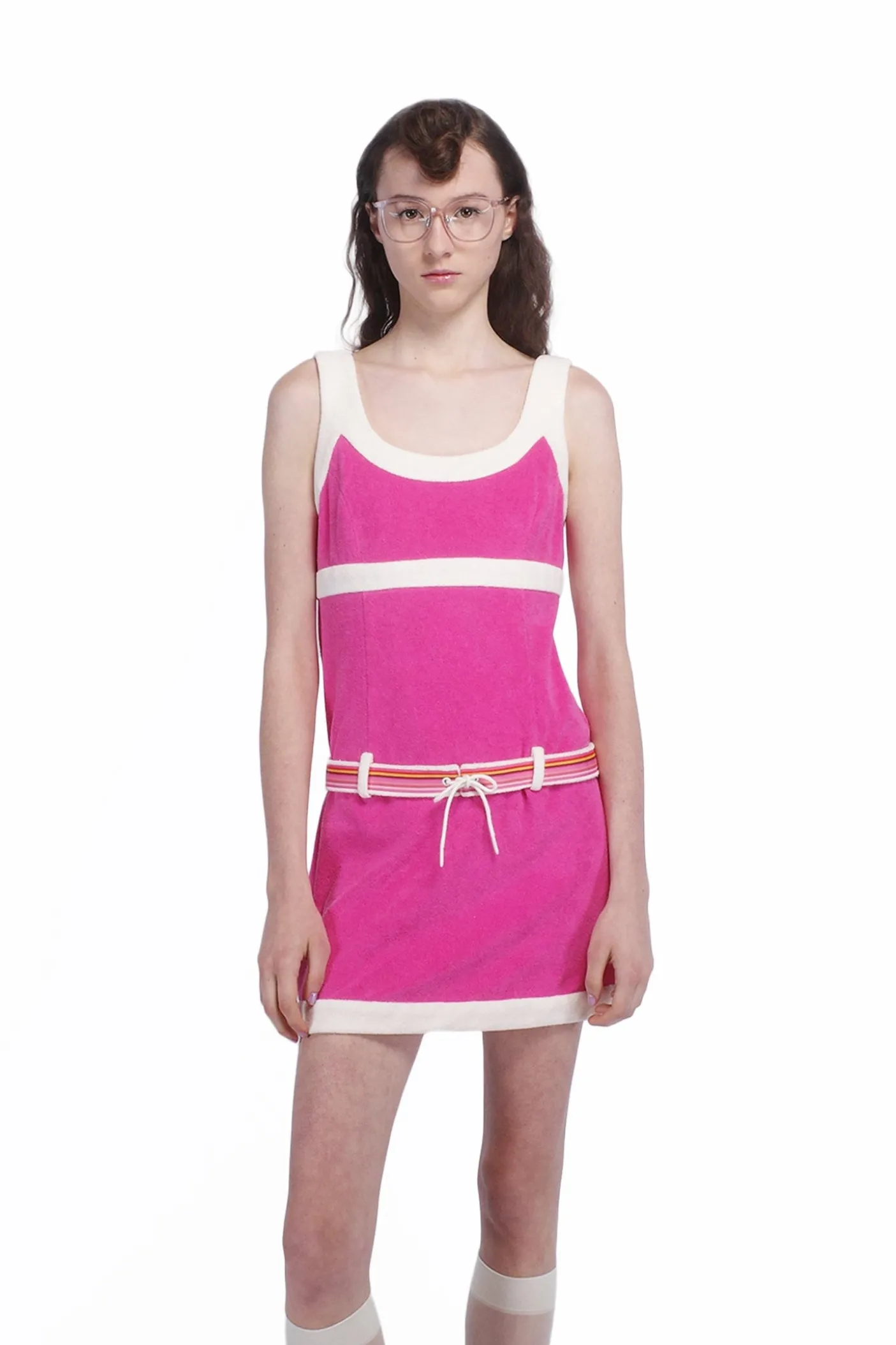 Cabana Terry Belted Dress