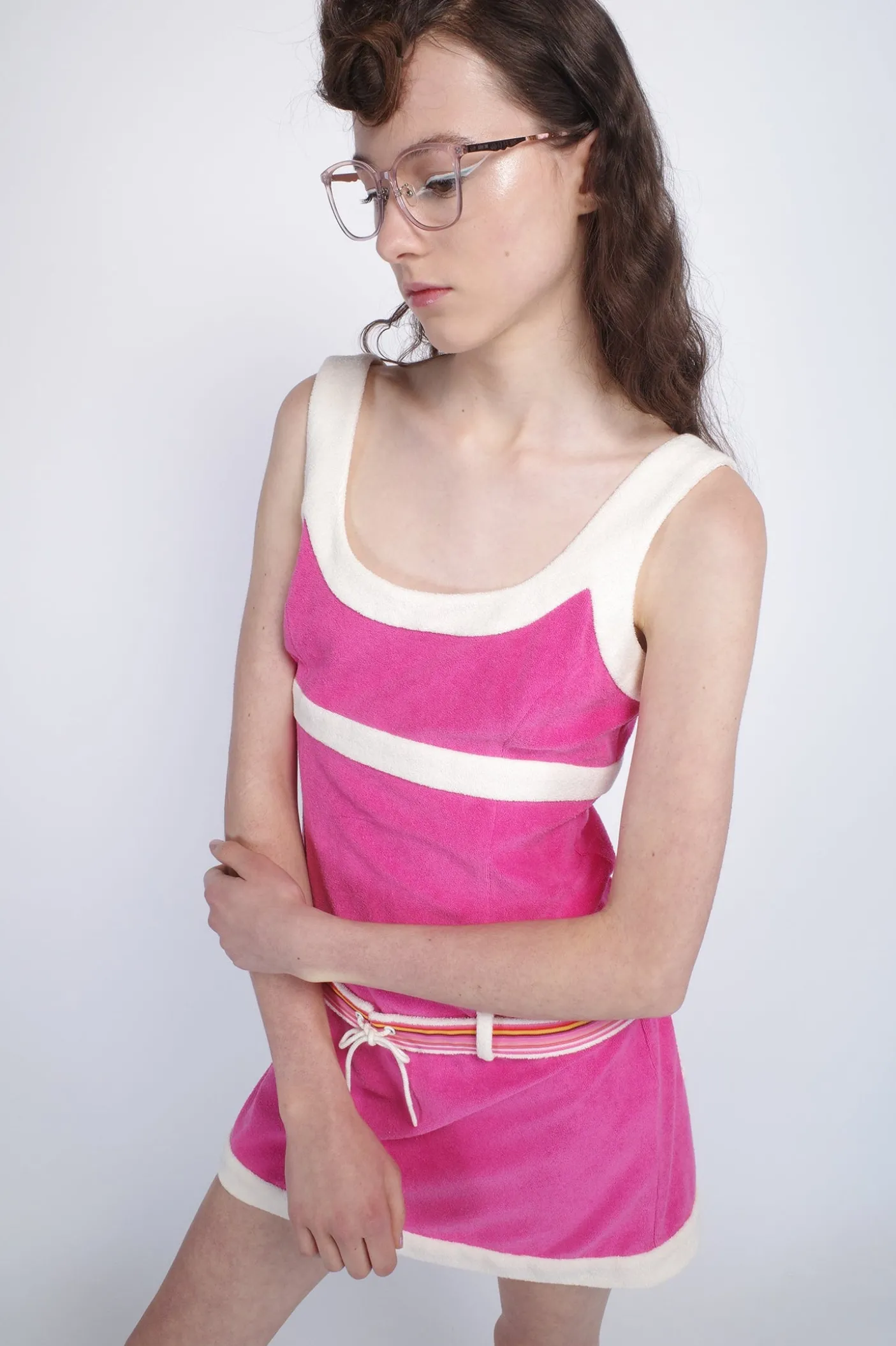 Cabana Terry Belted Dress