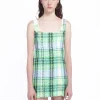 Capri Plaid Mini Dress
