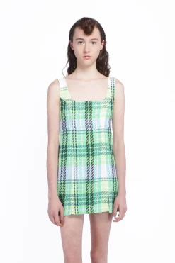 Capri Plaid Mini Dress