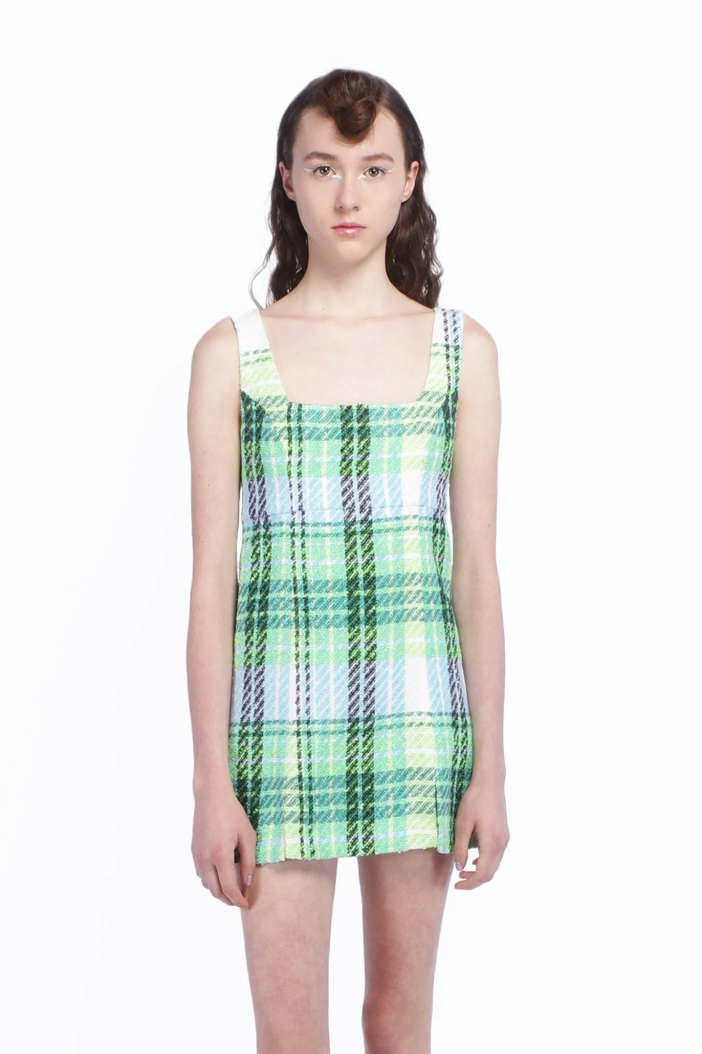 Capri Plaid Mini Dress