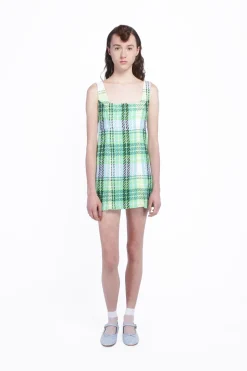Capri Plaid Mini Dress