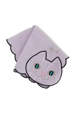 Cat Embroidery Washcloth