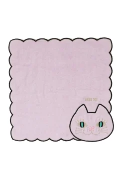 Cat Embroidery Washcloth