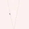 Cat Necklace - Grey Multi