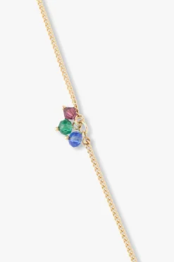Cat Necklace - Grey Multi