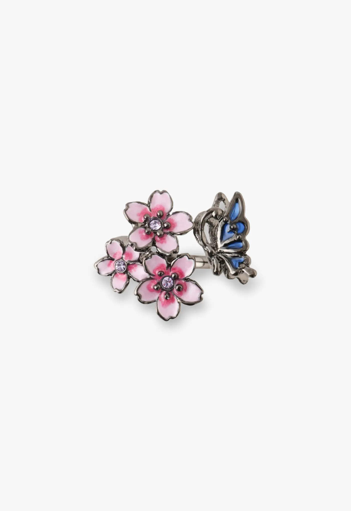 Cherry Blossom & Butterfly Bloom Ring