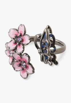 Cherry Blossom & Butterfly Bloom Ring