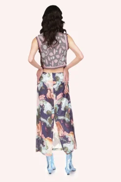 Cosmos Satin Skirt